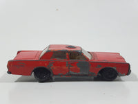 Vintage Lesney Matchbox Series No. 59 Mercury Fire Chief Red Die Cast Toy Car Vehicle (A) Made in England