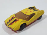 Vintage 1973 Lesney Products Matchbox Superfast No. 33 Datsun 126X Yellow and Orange Die Cast Toy Car Vehicle
