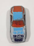 Vintage 1984 Matchbox Superfast No. 59 Porsche 928 Grey Die Cast Toy Car Vehicle with Opening Doors
