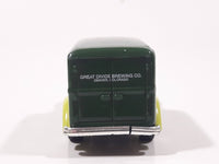 1997 Matchbox 1937 Mack Junior Green and Lime Green Great Divide Brewing Co. Arapahoe Amber Ale Die Cast Toy Car Vehicle