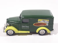 1997 Matchbox 1937 Mack Junior Green and Lime Green Great Divide Brewing Co. Arapahoe Amber Ale Die Cast Toy Car Vehicle