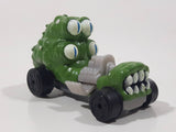 2004 PMI Playing Mantis Johnny Lightning Brainrackers Creepsters Four Eyed Alien Green Die Cast Toy Car Vehicle