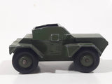 Vintage Dinky Toys Meccano Scout Car 673 Army Green Die Cast Toy Car Vehicle