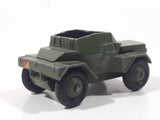 Vintage Dinky Toys Meccano Scout Car 673 Army Green Die Cast Toy Car Vehicle