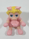 1986 McDonald's Muppet Babies Baby Miss Piggy 2" Tall Toy Figure