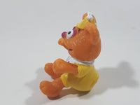1986 McDonald's Muppet Babies Baby Fozzie Bear 2" Tall Toy Figure