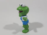 Vintage HA! The Muppets 1986 Baby Kermit The Frog Skateboarding Figurine McDonald's Happy Meal Toy
