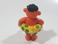 1980s Applause Muppets Sesame Street "Ernie Wearing a Float" PVC Toy Figure