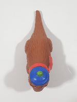 1980s Muppets Applause Sesame Street Characters Snuffleupagus with Hat PVC Toy Figure