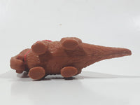 1980s Muppets Applause Sesame Street Characters Snuffleupagus with Hat PVC Toy Figure