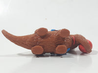 1980s Muppets Applause Sesame Street Characters Snuffleupagus with Red Ball PVC Toy Figure