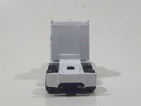 Unknown Brand Semi Tractor Truck White Die Cast Toy Car Vehicle