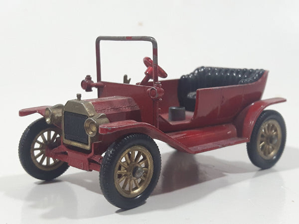 Vintage Lesney Matchbox Models of YesterYear No. Y-1 1911 Ford Model T Red Die Cast Toy Antique Car Vehicle