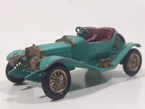 Lesney Models of YesterYear 1911 Maxwell Roadster No. Y-14 Teal Mint Green Die Cast Toy Car Vehicle