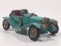 Lesney Models of YesterYear 1911 Maxwell Roadster No. Y-14 Teal Mint Green Die Cast Toy Car Vehicle