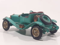 Lesney Models of YesterYear 1911 Maxwell Roadster No. Y-14 Teal Mint Green Die Cast Toy Car Vehicle