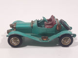 Lesney Models of YesterYear 1911 Maxwell Roadster No. Y-14 Teal Mint Green Die Cast Toy Car Vehicle