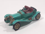 Lesney Models of YesterYear 1911 Maxwell Roadster No. Y-14 Teal Mint Green Die Cast Toy Car Vehicle