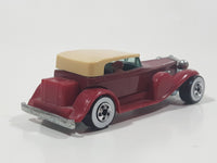 1986 Hot Wheels '31 Doozie Maroon Red Die Cast Toy Car Vehicle WW Malaysia