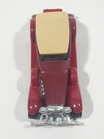 1986 Hot Wheels '31 Doozie Maroon Red Die Cast Toy Car Vehicle WW Malaysia