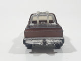 Vintage 1982 Ertl Universal Studios The Fall Guy GMC Colt Pickup Truck Lee Majors Brown 1/64 Scale Die Cast Toy Car Vehicle