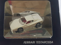 1989 Monogram 2014 Mini Exacts Ferrari Testarossa White 1/87 H.O. Scale Plastic Die Cast Toy Car Vehicle New in Package