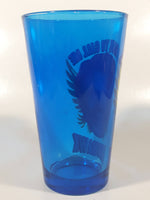 Rare 2018 Columbia Pictures Step Brothers Movie You Have To Call Me Nighthawk Will Ferrell 5 3/4" Tall Blue 16 oz. One Pint Blue Glass Cup