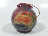 Rare Matrix Drink Pepsi Cola 3" Diameter Spherical Christmas Bulb Ornament with Red Bow