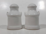 Vintage Queen Mary Long Beach California 3 1/8" Tall Ceramic Salt and Pepper Shakers Set