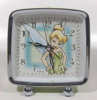 Disney Tinkerbell Battery Operated Metal Alarm Clock 5" Tall