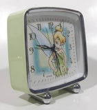 Disney Tinkerbell Battery Operated Metal Alarm Clock 5" Tall