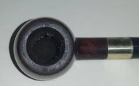 Vintage Dr. Grabow Silver Duke Wood Tobacco Smoking Pipe