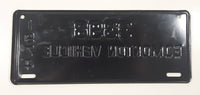 Rare Vintage 1974 Edmonton Mobile Unit Yellow 3 3/4" x 8 3/4" Vehicle License Plate Tag 3398