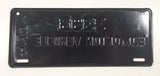 Rare Vintage 1974 Edmonton Mobile Unit Yellow 3 3/4" x 8 3/4" Vehicle License Plate Tag 3398
