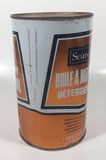 Vintage Simpsons Sears Heavy Duty Motor Oil 1 Quart 1.13 Litres Gold and White Metal Oil Coin FULL