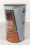 Vintage Simpsons Sears Heavy Duty Motor Oil 1 Quart 1.13 Litres Gold and White Metal Oil Coin FULL