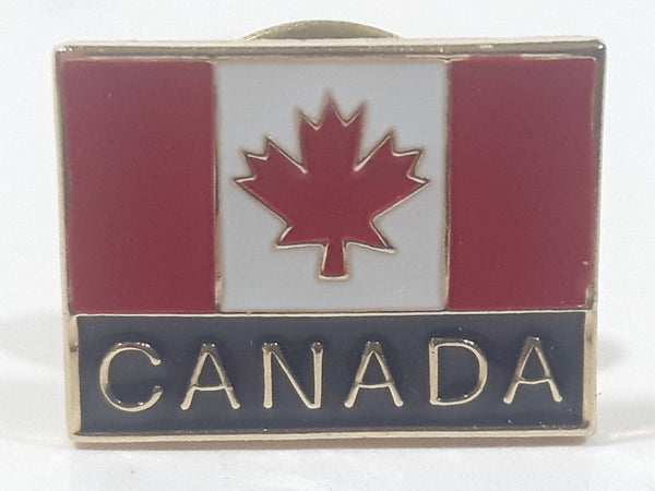 Canada Canadian Flag Shaped Enamel Metal Lapel Pin