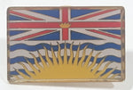 British Columbia, Canada Flag Themed Enamel Metal Lapel Pin Souvenir Travel Collectible