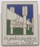 Alyeska Pipeline Service Company Valdez Alaska Enamel Metal Lapel Pin