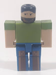 Jazwares Roblox Green Shirt Blue Pants with Brown Chaps 2 1/2" Tall Toy Action Figure