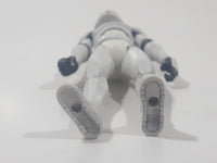 2008 Hasbro LFL Star Wars Clone Wars Clone Trooper Standard White 4" Tall Toy Action Figure