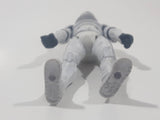 2008 Hasbro LFL Star Wars Clone Wars Clone Trooper Battle Worn White 4" Tall Toy Action Figure