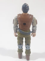 Vintage 1988 Hasbro G.I. Joe ARAH Budo 3 3/4" Tall Toy Action Figure