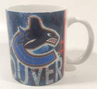 Vancouver Canucks NHL Ice Hockey Team 3 3/4" Tall Ceramic Coffee Mug Cup