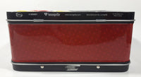 2011 Loungefly Disney Mickey Mouse Red and Black Embossed Tin Metal Lunch Box