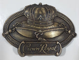 Crown Royal De Luxe Canadian Whisky Metal Belt Buckle