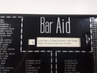 Vintage 1950s Bar Aid Bar Guide Roller in Black Tin Metal Case