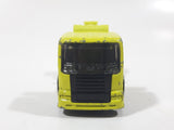 2010 Matchbox Construction Trucks Cement Mixer 2006 Fluorescent Yellow Die Cast Toy Car Vehicle