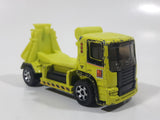 2010 Matchbox Construction Trucks Cement Mixer 2006 Fluorescent Yellow Die Cast Toy Car Vehicle