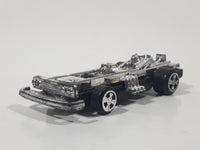 Vintage 1977 Stunt Squad Chrome Base Die Cast Toy Car Vehicle Made in Hong Kong